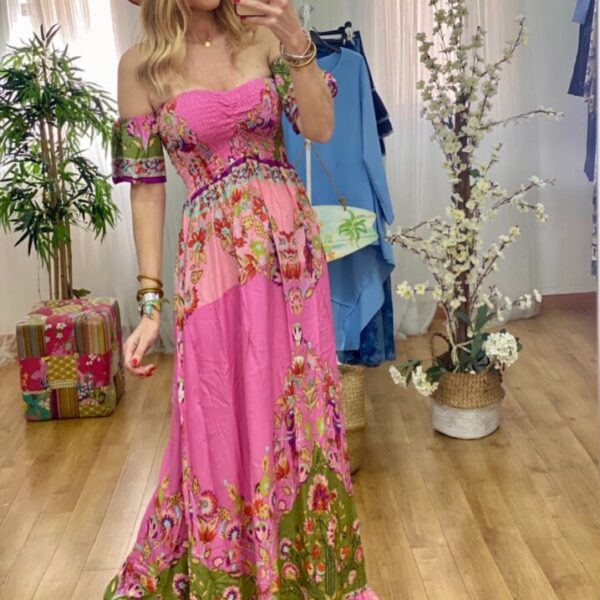 Vestido Santorini Pink.....AGOTADO