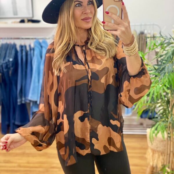 Blusa Camuflaje