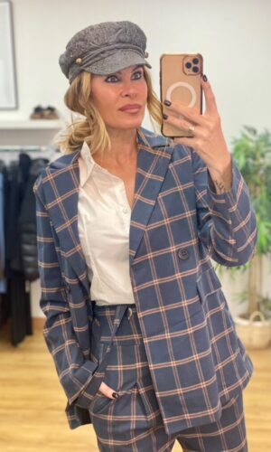 Blazer  By Tartan Azul....AGOTADO