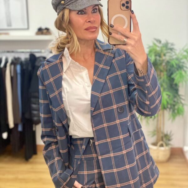 Blazer  By Tartan Azul....AGOTADO