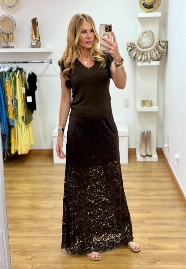 Falda Maxi Encaje - Imagen 2