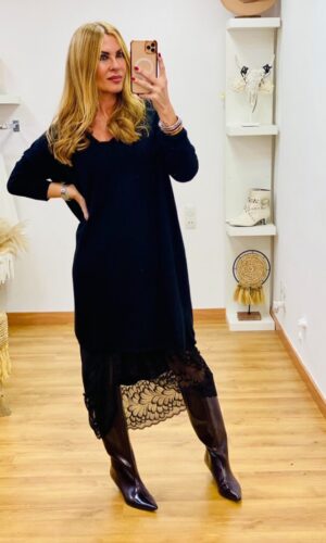 Jersey Vestido Oversize