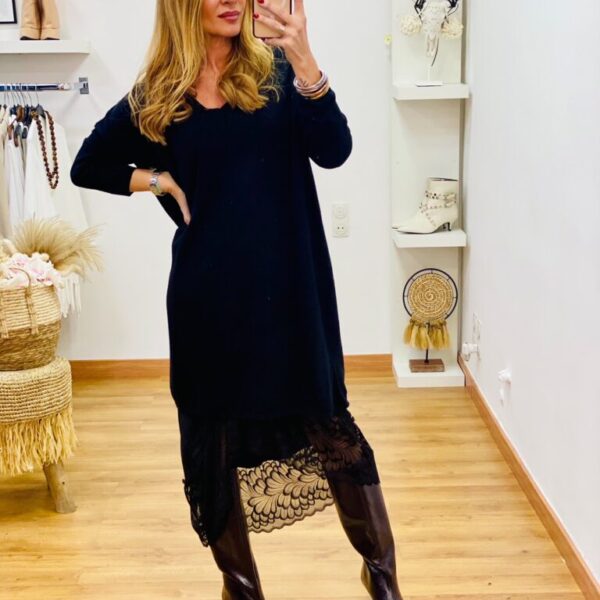 Jersey Vestido Oversize