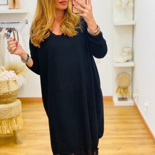 Jersey Vestido Oversize