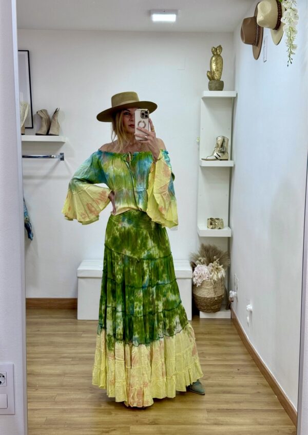 Blusa Shinny Verde - Imagen 2