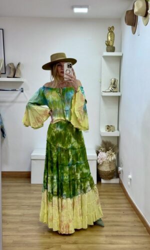 Blusa Shinny Verde