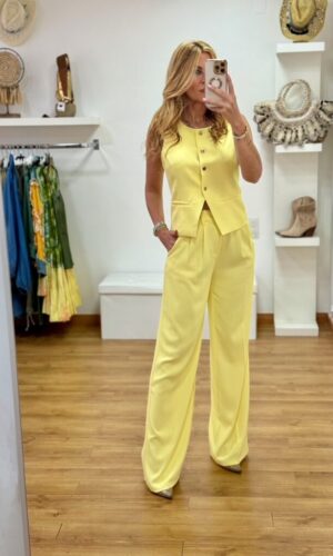 Pantalon Chloe Amarillo.....AGOTADO