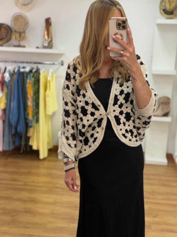 Chaqueta Rebeca Crochet