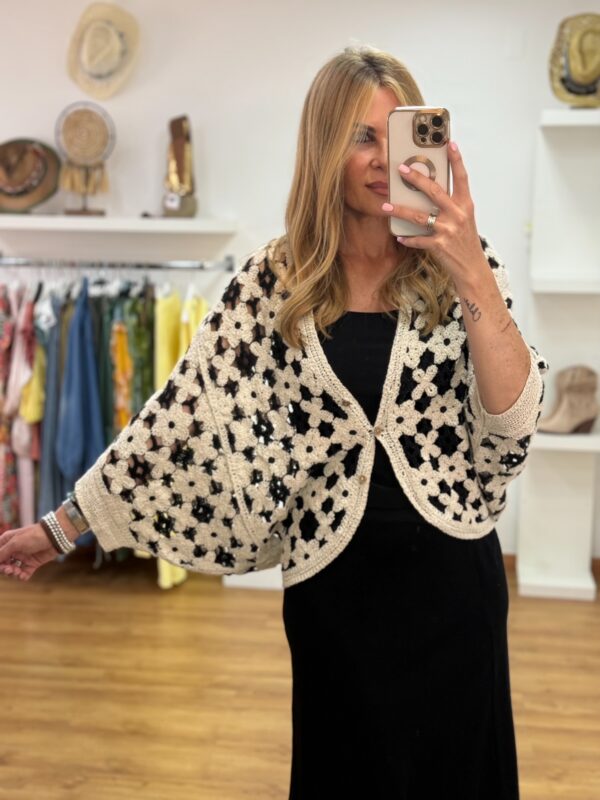 Chaqueta Rebeca Crochet - Imagen 2