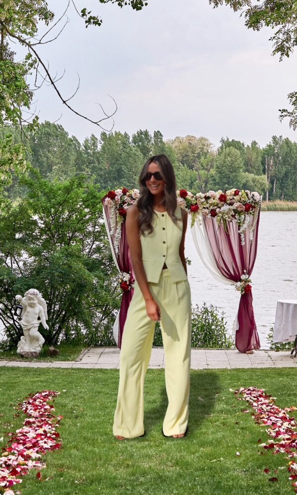 Chaleco Chloe Amarillo