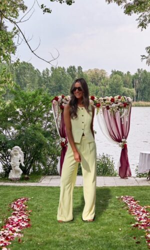 Chaleco Chloe Amarillo